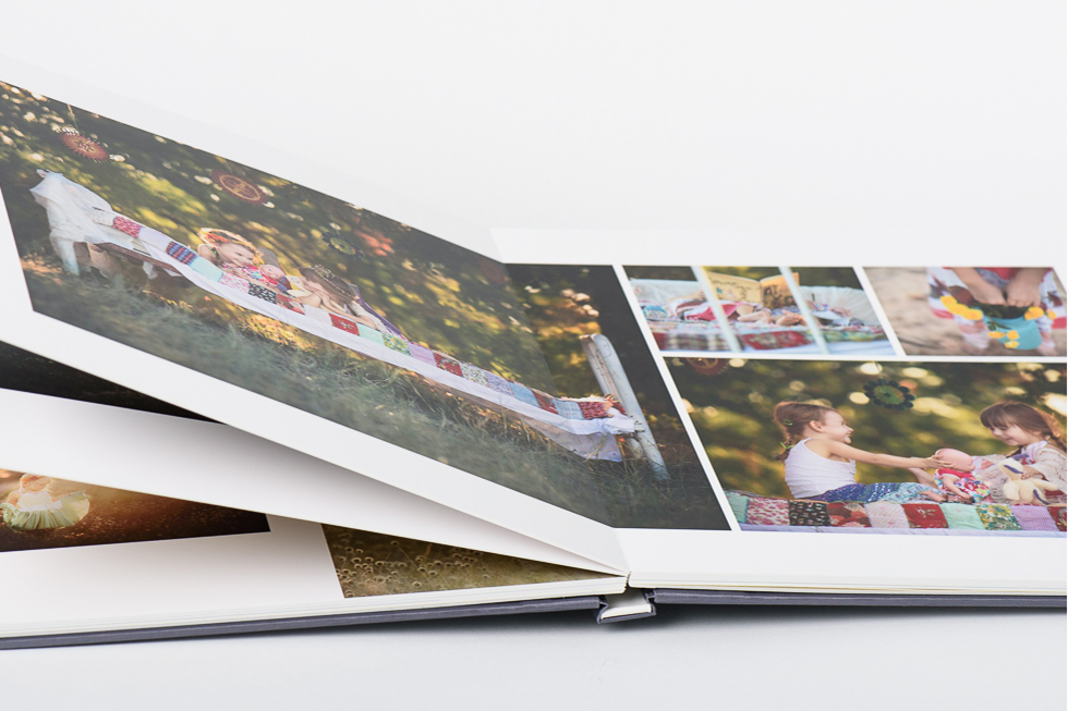 AsukaBook NeoClassic Book Flush Mount Photo Album Seamless binding